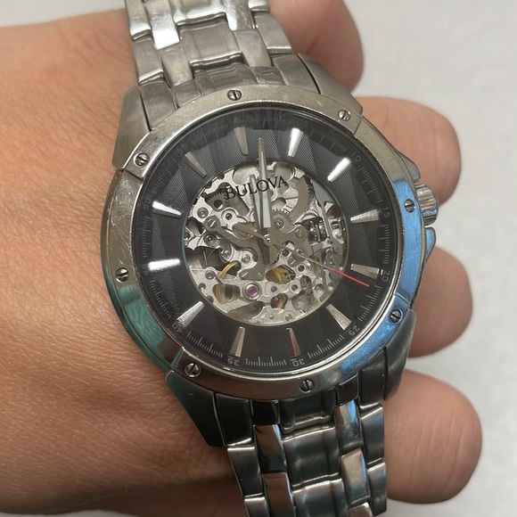 Sale‼️‼️Authentic BULOVA Mens Classic Skeleton Watch - Picture 10 of 13